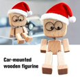 thumbnail image 6 of Shaking Wooden Man Figurine, Charming Little Wooden Figure That Sways, Portable Handmade Car Ornament Desktop Decor, Creative Gift By PULMCheerger, 6 of 9