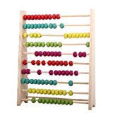 Classic Wooden Wood Abacus Preschool Kids Children Math Educational