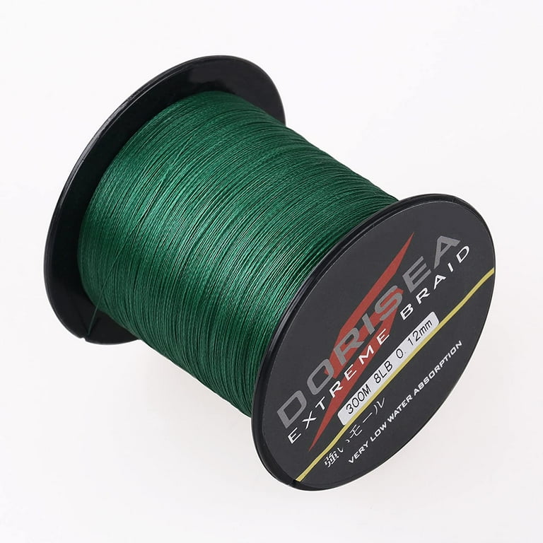 Dorisea Extreme Braid 100% Pe Moss Green Braided Fishing Dorisea Extreme Braid 100% Pe Moss Green Braided Fishing