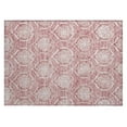 thumbnail image 2 of Addison Rugs Chantille Indoor/Outdoor Transitional Medallions Pink Washable Rectangle Rug, 1'8" x 2'6", 2 of 6
