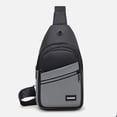 thumbnail image 5 of Crossbody Bag Sling Backpack Lightweight Water-Resistant,Headphone Hole Adjustable Strap,for Men Women,for Daily Use Travel Outdoor, 5 of 5