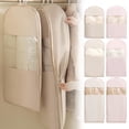 thumbnail image 4 of 35.4" Space Saving Compression Garment Bag - Self Compression Zipper Hanging Bag for Coats, Down Jackets, Suits, Closet Organizer & Travel Storage, 4 of 4