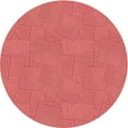 thumbnail image 1 of Ahgly Company Indoor Round Patterned Tomato Red Area Rugs, 5' Round, 1 of 6