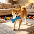 thumbnail image 4 of FastXmas Toothbrush Dog Chew Toy, Stick Bone for Dog Teeth Cleaning, Tooth Brushing, Teething Chew Toys, Dental Oral Care for Small, Medium and Large Dogs(Blue), 4 of 6