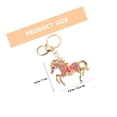 thumbnail image 2 of OHOIOLLA Llavero Caballo Rosa Con Creativo Para Y Accesorio De, 2 of 6