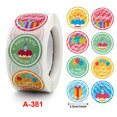 thumbnail image 5 of CAROOTU Cartoon Happy Birthday Stickers Roll 500-Count Stickers Round Birthday, 5 of 5