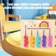 thumbnail image 4 of Juguetes de piscina, juguetes para bebés, juguetes para niños pequeños, tablero de rompecabezas de madera con bolas de colores multicanal para caminar, juego de caminar con bolas de cuatro colores, en, 4 of 6