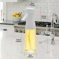 thumbnail image 6 of Oil Sprayer for Cooking, 210ml Olive Oil Sprayer Mister, Food Grade Oil Spritzer Kitchen Gadgets Accessories for Air Fryer Salad Making,Baking Frying, BBQ, 6 of 7