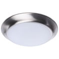 thumbnail image 7 of Nuvo Lighting 62/1801R1 7" Wide Led Flush Mount Bowl Ceiling Fixture - Nickel, 7 of 7
