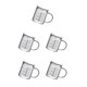 thumbnail image 1 of Wosthever Práctico vaso medidor de vidrio con tapa Varias tareas de cocina Type2, 1 of 1