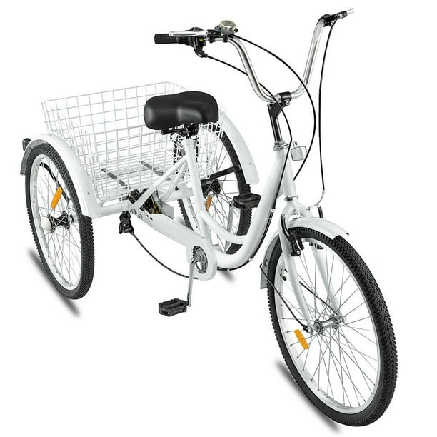 basket for 3 wheel bike