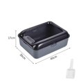 thumbnail image 2 of FL Open Top Cat Litter Tray for Easy Maintenance and Setup Pet Dog, 2 of 7