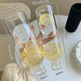 thumbnail image 3 of 500/700ML Water Bottles With Caps Clear Heat Resistant Reusable Drinking Bottle High Value Time, 3 of 8