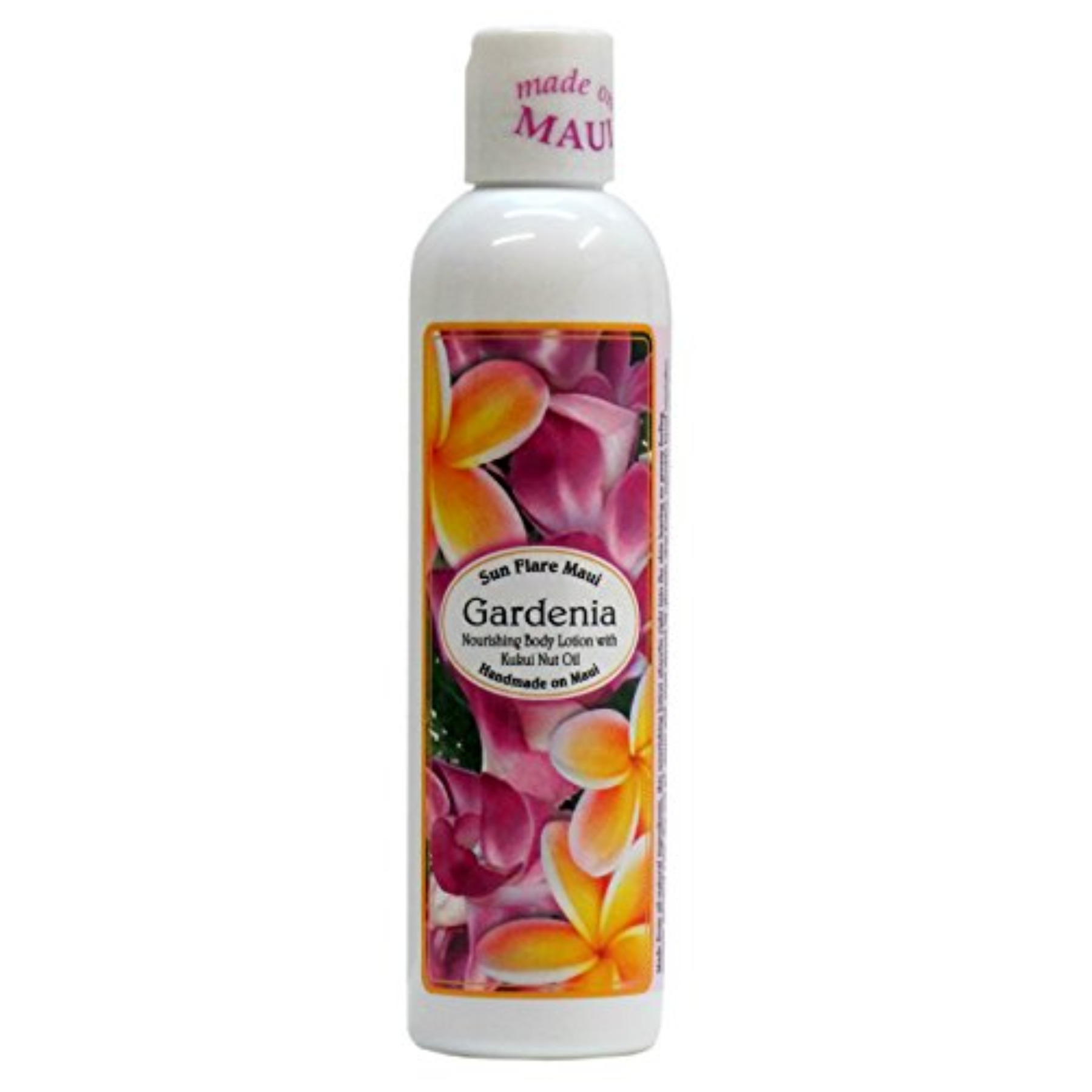 Hawaiian Sun Flare Maui Body Lotion Gardenia 2 bottles 8 oz. each