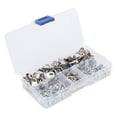 thumbnail image 4 of Hanging 80Pcs D Ring Picture Hanger Kit Iron Single Hook Picture Hanging Screw Fasteners, 4 of 7