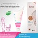 thumbnail image 1 of Urinario de papel desechable para mujeres, urinario de pie para mujeres, urinario de exterior para mujeres embarazadas, bolsa de orina de emergencia para automóvil, 1 of 5