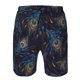 thumbnail image 3 of Balery Peacock Feathers Traje de Baño Estilo Hawaiano para Hombre, Shorts de Secado Rápido con Bolsillos-X-Large, 3 of 6