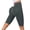 Grey, variant on Elastic High Waist Chafing Gym Shorts, Ladies Soft Quick Drying Casual Running Yoga Shorts Pink XXXXXL