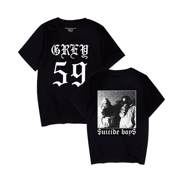 GFGSZTAFB Suicideboys casual short-sleeved rapper hip-hop street music T-shirt  Unisex