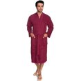 thumbnail image 3 of Men's Robe, Turkish Cotton Terry Kimono Bathrobe, 3 of 6