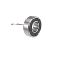 thumbnail image 3 of Uxcell 1616-2RS Deep Groove Ball Bearing, 1/2"x1-1/8"x3/8" Sealed Z2 Lever Bearings 4pcs, 3 of 4