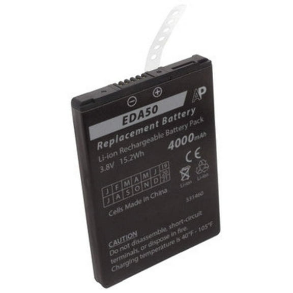 Replacement Battery for Honeywell Dolphin EDA70/EDA50 Mobile Computers: 4000 mAh