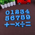 thumbnail image 3 of 0~9 Números Símbolos matemáticos Imán magnético para nevera Pizarra bnca/ ios Azul Zulema Números de juguete para nevera, 3 of 8