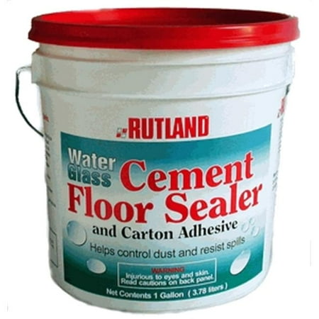 Rutland 146 Water Glass Cement Floor Sealer for (Best Brick Water Sealer)