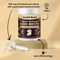 thumbnail image 2 of Beef Bone Broth for Dogs - High Protein Powder with Ten Organic Mushrooms & Collagen - Immune, Joint, Digestion & Cognitive Support - Tasty Dog Food Topper - Natural Hydration Booster, 2 of 8