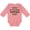Mauve, variant on Inktastic Pappys Future Hunting Buddy Boys or Girls Long Sleeve Baby Bodysuit