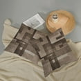 thumbnail image 5 of Brown Beige White Pillow Covers 18x18, Abstract Art Outdoor Decorative Throw Pillows for Couch, Modern Geometry Decor Cushion Cover 2 Pcs Soft Farmhouse Square Pillowcase for Bed Car Safa, 5 of 6