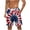 #7_Blue, variant on Clean Swim Trunks for Men Usa 4Th Of July Patriotic Board Shorts American Flag Star Pattern Sweatpants Quick Dry Board Shorts With Zip Pockets Bathing Suits Beach Swimwear