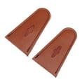 thumbnail image 4 of Bow Tip Guard Protector, Leather Wear Resistant Light Easy To Install Bow Tip Guard  For Recurve Bow For Hunting Black,Brown, 4 of 8