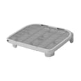 thumbnail image 2 of Estera para residuos de gato Fernando lavable resistente a los arañazos reutilizable caja de arena para gatitos almohadilla para pies gris, 2 of 8