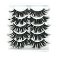 thumbnail image 2 of Fridja Eyelashes 3D 3D Eyelashes Thick Eyelashes 5 Pairs Pack High-grade Fiber, 2 of 6