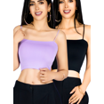 thumbnail image 1 of Set 2 Blusa Mujer Crop Unitalla Tirantes Confort y Frescura Día y Noche, 1 of 5
