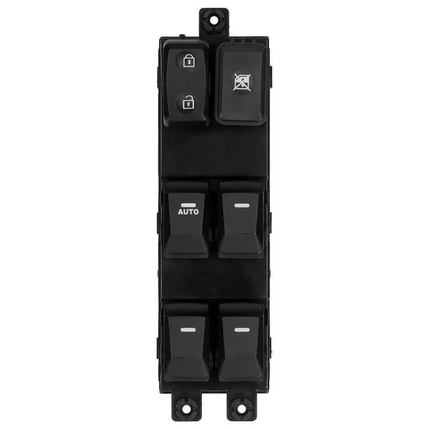 sweethay Interruptor eléctrico para ventana de coche, interruptor de plástico para ventana delantera izquierda, exquisito Panel de interruptores para Automoción decorativa y accesorios sweethay VI005873-00