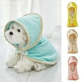 thumbnail image 2 of Quick-Drying Dog Bathrobe - Terrycloth Pet Drying Towel - Water Absorption for Pet Grooming, 2 of 8