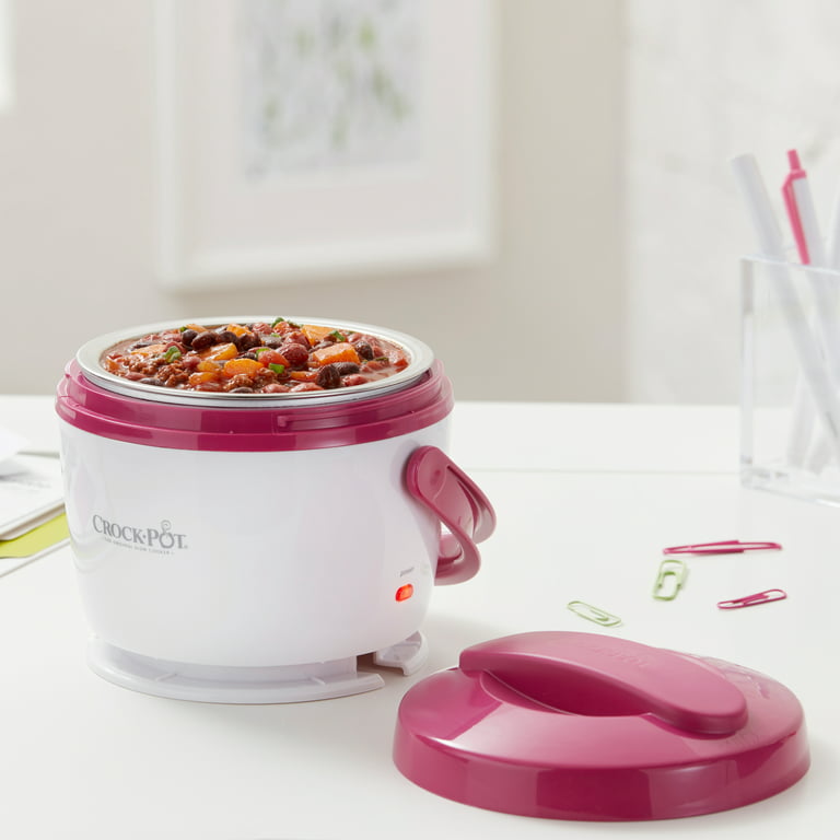 Review Crockpot Electric Lunch Box Food Warmer Blush Pink I LOVE