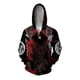 thumbnail image 2 of Sudadera de otoño para hombre Sudadera con capucha de moda para hombre Sudadera con capucha para hombre Sudadera con capucha con estampado moderno de lobo y leopardo Sudadera con capucha y cremallera, 2 of 5
