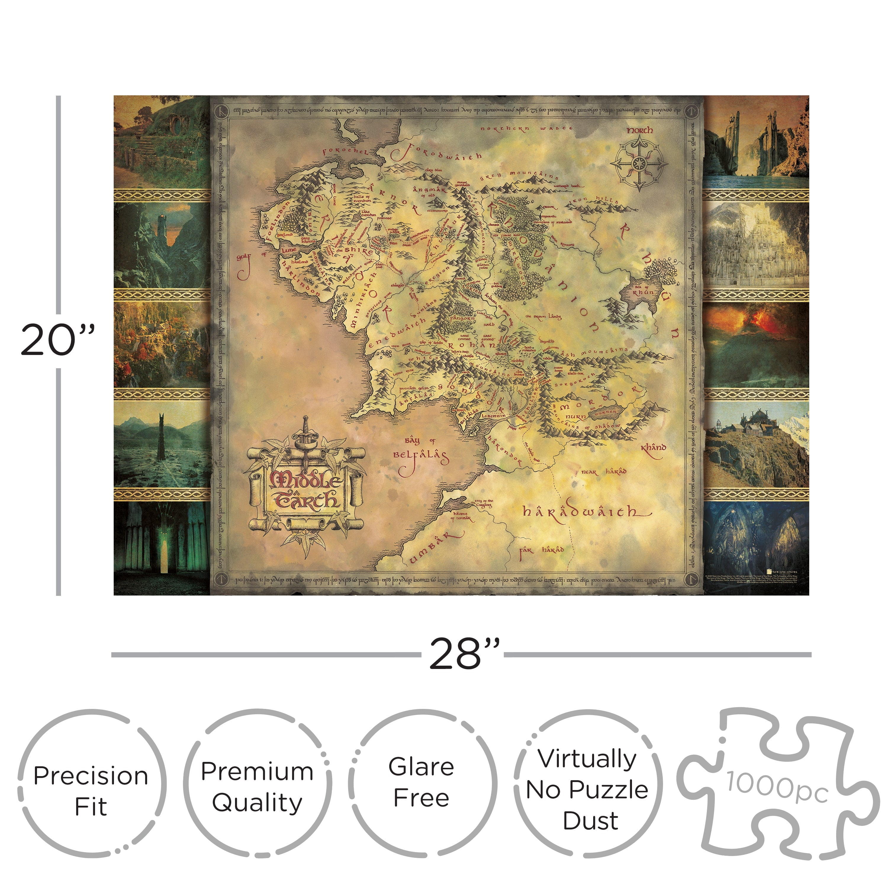 Retro-style Map from the Lord of the Rings, Highlighting the Fictional  World of Middle-earth Created by J.R.R Editorial Photography - Illustration  of middleearth, regions: 273996957