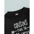 thumbnail image 6 of Wassery Infant Baby Girls Clothes 6M 12M 18M 24M 3T Toddler Girl Pullover Sweatshirts Long Sleeve Round Neck Letter Print Tops Fall Casual Outfit Sets 0-3T, 6 of 8