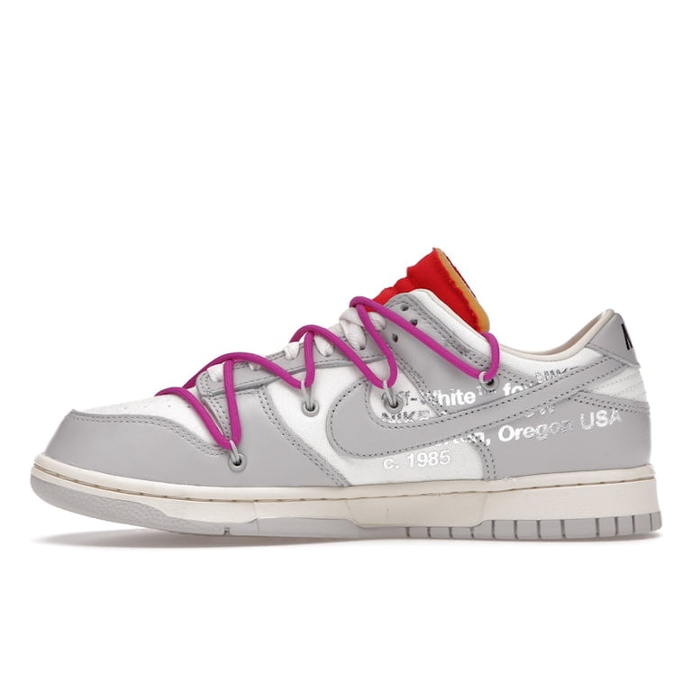 Nike Men's Dunk Low Off-White Lot 45 Shoes, from StockX - Walmart.com