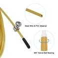 thumbnail image 4 of Unique Bargains Speed Jump Rope Adjustable Speed Skipping Rope with Storage Bag and Spare Parts Gold Tone, 4 of 6