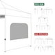 thumbnail image 5 of Sunwall COOSHADE Instantáneo para Toldo 10x10 para Carpa Plegable, 5 of 6