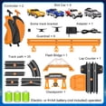 thumbnail image 2 of Allaugh Slot Car Race Track Sets with 4 High-Speed Slot Cars,Battery or Electric Car Track,Dual Racing Game Lap Counter Track Sets,Toys Gifts for Kids 4-12 Years Old Boys and Girls, 2 of 7