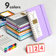 thumbnail image 6 of DoDoMagxanadu 2027-20287 Planner - Jan. 2027 - Jun. 2028 , 5.6" x 8.2" Monthly Planners & Appointment Book with Elastic Book Band, Monthly Tabs, 6 of 8