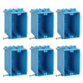 thumbnail image 1 of Cajas de salida XIUTE azules de 1 elemento, PVC, 18 pulgadas cúbicas, color azul, 1 of 6