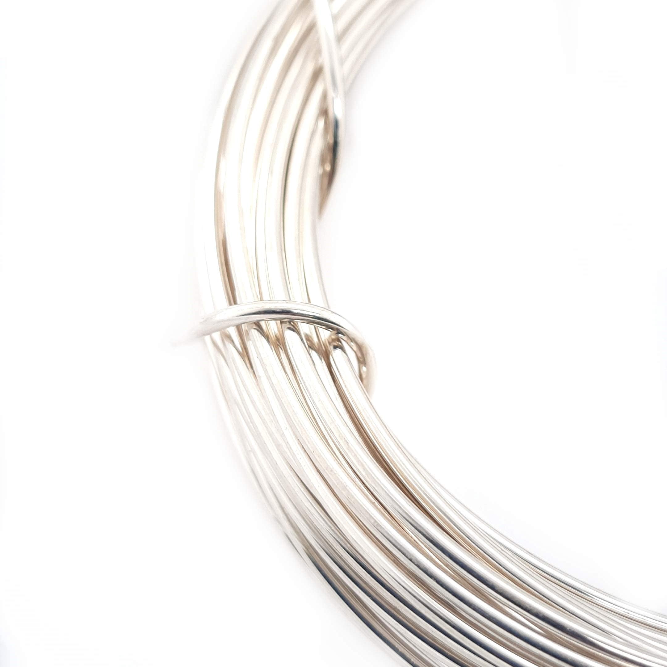JewelrySupply.com 5' 0.81mm Sterling Silver Wire