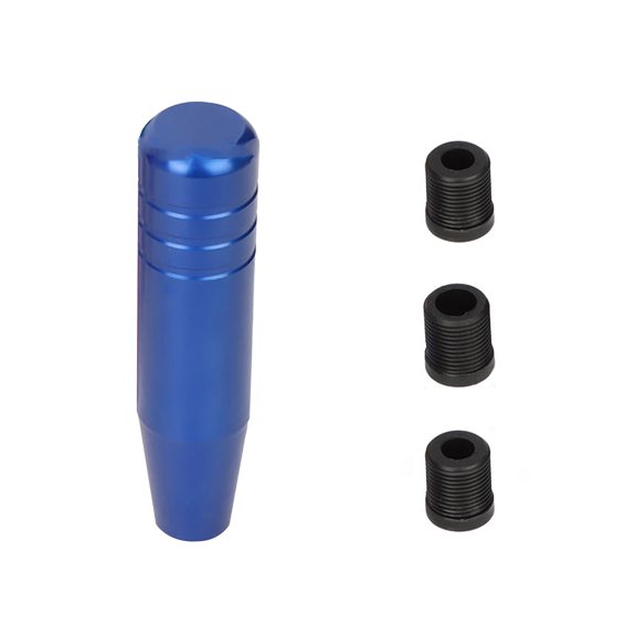SINKITA Weighted Shift Knob Extension, Aluminum Alloy Car Shift Knobs with 3 Threaded Adapters